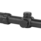 TS Series Rifle Scope, 1-8X24mm, 30mm Main Tube, Front Focal Plane, 0.2 MRAD Adjustments, Black Finish, JNG MIL Reticle TS-8X JNG MIL