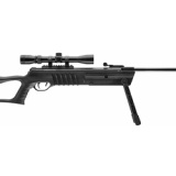 Fuel, 177 Pellet, 18.75" Barrel, Black Finish, Synthetic Grips, SilencAir Non-Removable Suppressor, w/3x9 Scope, 1Rd, 1200 Feet Per Second, w/Bipod 2251313