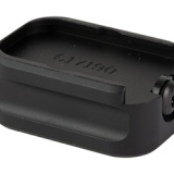 Extended Base Pad, Fits Glock 17/22, +0, Black MEG17-0BLK