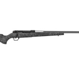 Weatherby, Mark V, AccuMark, 300 Weatherby Magnum, 28" Steel Barrel, Black Grey And Stainless, Fiberglass Stock, Right Hand, 3Rd MAM01N300WR8B