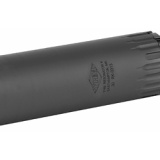Resonator K Suppressor, 30 Caliber, Rifle Suppressor, 5.56" Long, 1.5625" Diameter, Black Finish, Includes QD Mount/Flash Hider (YHM-4302-24), 5/8"-24 YHM-2150-24