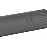 Resonator K Suppressor, 30 Caliber, Rifle Suppressor, 5.56" Long, 1.5625" Diameter, Black Finish, Includes QD Mount/Muzzle Brake (YHM-4302-MB-28A), 1/2"-28 YHM-2150-MB-28