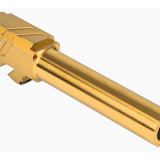 Pro Barrel, 9MM, For Glock 19 (Gen1-5), Gold Finish BBL-19-PRO-GLD