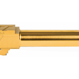 Pro Barrel, 9MM, For Glock 19 (Gen1-5), Gold Finish BBL-19-PRO-GLD