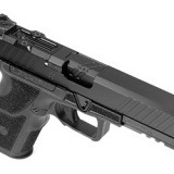 OZ9 DUTY, Semi-automatic, Striker Fired, Compact,Semi-automatic, Metal Frame Pistol, 9MM, 4.16" ZEV Match Grade PRO Barrel, Steel Frame, Black, Polymer Grip, 10 Rounds, 1 Magazine, ZEV PRO Curved Trigger OZ9-S-DUTY-LC