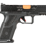 O.Z-9 Compact, Semi-automatic, Striker Fired, Compact, 9MM, 4", Black, Bronze, Polymer, 10 Rounds, Optics Ready, Fiber Optic, Steel, Matte OZ9-X-HYP-B-LC