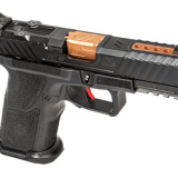 O.Z-9 Compact, Semi-automatic, Striker Fired, Compact, 9MM, 4", Black, Bronze, Polymer, 10 Rounds, Optics Ready, Fiber Optic, Steel, Matte OZ9-X-HYP-B-LC