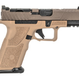 O.Z-9 Compact, X, Semi-automatic Pistol, 9MM, 4" Black Barrel, Steel Frame, Polymer X Grip,  Flat Dark Earth Finish, 17Rd OZ9C-X-CPT-FDE-B