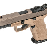 O.Z-9 Compact, X, Semi-automatic Pistol, 9MM, 4" Black Barrel, Steel Frame, Polymer X Grip,  Flat Dark Earth Finish, 17Rd OZ9C-X-CPT-FDE-B