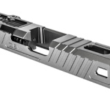 Omen Stripped Slide RMR w/Cover, For Glock 19 Gen 4, Gray Finish SLD-Z19-4G-OMEN-RMR-GRY