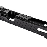 Omen Stripped Slide RMR w/Cover, For Glock 34 Gen 3, Black Finish SLD-Z34-3G-OMEN-RMR-DLC