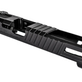 Omen Stripped Slide RMR w/Cover, For Glock 34 Gen 4, Black Finish SLD-Z34-4G-OMEN-RMR-DLC