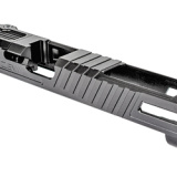 Omen Stripped Slide RMR w/Cover, For Glock 34 Gen 5, Gray Finish SLD-Z34-5G-OMEN-RMR-GRY