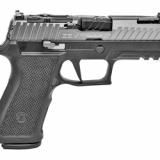 Z320 XCARRY, Octane Gun Mod, Semi-automatic, 9MM, 3.9" Barrel, Polymer Frame, Black Frame/Titanium Gray Slide, Fiber Optic Combat Sights, RMR Optic Cut, ZEV RMR Cover Plate, Sig Sauer P320 X Series Flat Face Trigger, 2-17Rd Sig Sauer P320 Magazines GUNMO