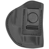 2 Way Holster, Inside Waistband Holster, Size 5, Right Hand, Stealth Black, Leather 2WH-5-SBL-R