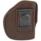 4 Way Holster, Leather Belt Holster, Right Hand,Signature Brown, Fits Glock 42, Size 2 4WH-2-SBR-R