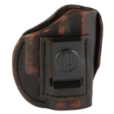 4 Way Holster Size 2, IWB or OWB Holster, Fits Sub-Compact Pistols, Matte Finish, Vintage Leather, Right Hand 4WH-2-VTG-R