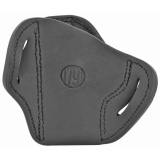 Belt Holster 2.4, Right Hand, Stealth Black Leather, Fits Sig P320C, P229, M11A1, Springfield XDMC, FN FIVE-SEVEN USG and MK2 BH2.4S-SBL-R