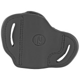 BHC Belt Holster Compact, OWB, Stealth Black Leather, Fits Glock 42/43/43X, 1911 3", Right Hand BHC-SBL-R