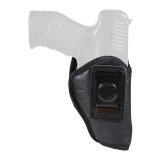 EcoCarry, Inside Waistband Holster, Right Hand, Fits Sig P320C/Glock 30/HK VP9, Leather Construction, Black ECO-C2-BLK-R