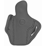 OR Optic Ready, Belt Holster, Right Hand, Black Leather, Fits Walther PPQ, Beretta 92, FN FIVE-SEVEN USG and MK2 OR-BH2.4-SBL-R