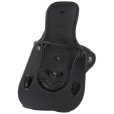 PDH2.3 Optic Ready, OWB Paddle Holster, Fits Optic Ready Large Frame Railed Pistols, Matte Finish, Stealth Black Leather, Right Hand OR-PDH-2.3-SBL-R
