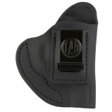 Revolver Clip Holster, Inside Waistband Holster, Size 1, Matte Finish, Leather Construction, Black, Right Hand RVH-IWB-1C-SBL-R