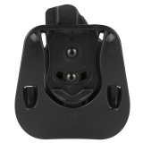 Kydex Paddle, Outside Waistband Holster, Fits Taurus G2C/G3, Matte Finish, Kydex Construction, Black, Right Hand TAC-PDH-OWB-PDP-BLK-R