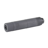 762-SDN-6, Suppressor, 7.62 NATO, 7.05" Length, 1.63" Diameter, Inconel Construction, HUB Compatible, Black, Includes AAC Blackout 1X16LH Flash Hider SR-103205