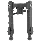 HD-50, 50BMG Heavy Duty Rifle Bipod, Black Finish HD50-0000