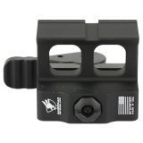 AD-509T, Optic Mount, Lower 1/3 Height, Anodized Finish, Black, Quick Release, Fits Holosun 509T Footprint AD-509T-11-STD
