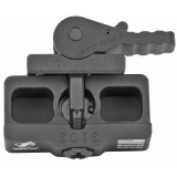 Mount, Picatinny, For Harris Bipod, Quick Release, Black BP