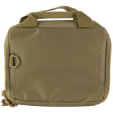 Tac-Six, Crew, Pistol Case, 10"x8", Polyester, Tan 10816