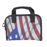 Victory Taper, Double Pistol Case, 13"x9.5"x2", Red, White, and Blue 1122