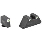 Classic Tritium Night Sights For Glock All Models Suppressor Set Green Front Green Rear
