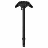 BREACH, AR-15 Charging Handle, Ambidextrous, Large Lever, Gas Deflection Shelf, Anodized Finish, Black APRA700101C