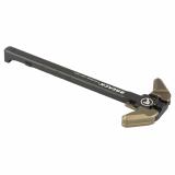 BREACH, AR-15 Charging Handle, Ambidextrous, Large Lever, Gas Deflection Shelf, Anodized Finish, Kodiak Brown APRA700141C