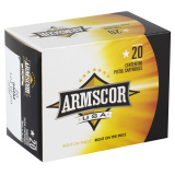 Armscor Handgun Ammunition 9mm 124 Grain Jacketed Hollow Point