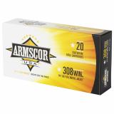Armscor Rifle Ammunition .308 Winchester 147 Grain Full Metal Jacket