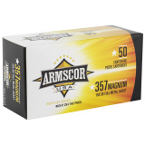 Armscor Handgun Ammunition .357 Magnum 158 Grain Full Metal Jacket