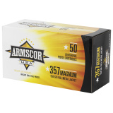 Armscor Handgun Ammunition .357 Magnum 158 Grain Full Metal Jacket