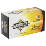 Armscor Handgun Ammunition .38 Special 158 Grain Full Metal Jacket