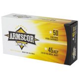 Armscor Handgun Ammunition .45 ACP 230 Grain Full Metal Jacket