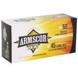 Armscor Handgun Ammunition .45 Long Colt Lead