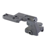 Magnifier Mount, 2.26" Height, Anodized Finish, Black, Fits Eotech Magnifiers MMH-EOT-226-RIGHT