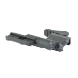 Magnifier Mount, 0.90" Height, Anodized Finish, Black, Fits Eotech Magnifiers MML-EOT-090-RIGHT