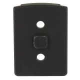 Optic Plate, Standard Height, Anodized Finish, Black, Fits Arisaka Offset Optic Mount, For Holosun 509T, HE509-RD OOM-P13