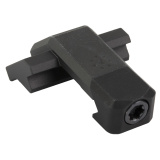 Offset Light Mount, For SureFire Scout Light Weapon Lights, Fits Picatinny, Anodized Finish, Black OSM-P