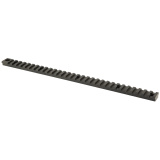 Rail Slider, Picatinny Rail M-Lok, 8 Slot, Fits M-LOK, Integrated QD Mount, Anodized Finish, Black RS-RAIL-8M