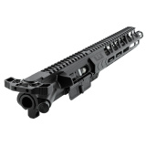 WORKHORSE, Complete Upper Receiver, 556NATO, 10.5" Barrel, Fits AR-15, M-Lok Handguard, Anodized Finish, Black, Includes Bad Rack-15 Ambidextrous Charging Handle and AR15/M16 BCG WH-UR10.5B-Y-15